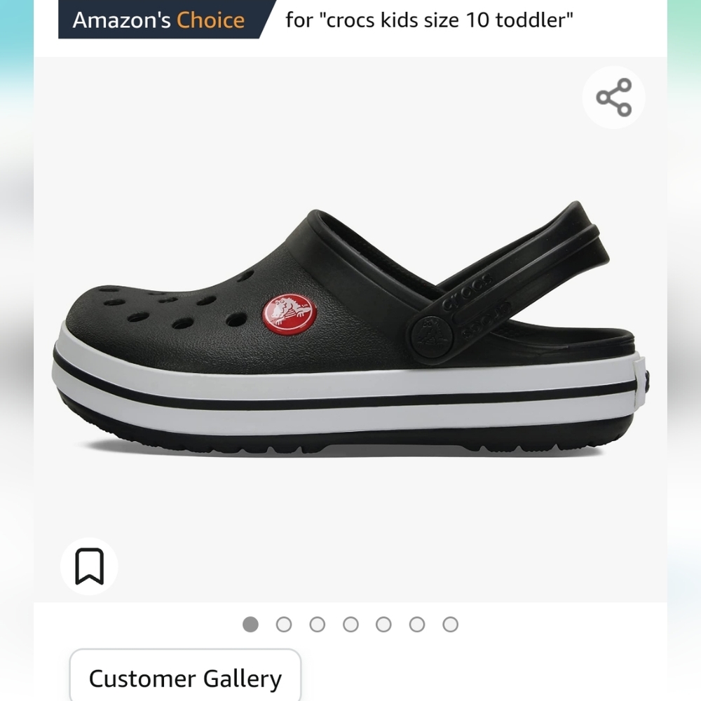 Toddler Crocs size 6